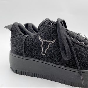 Windsor Smith Racerr Black Lurex 